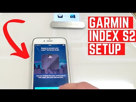 Garmin Index S2 Smart Scale Unboxing and Setup Using Garmin Connect