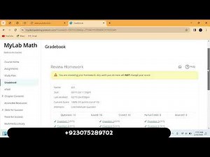 MY MATH LAB | Homework: 8.4 | 1324 SP 24| For Full Solution contact Us | Pearson