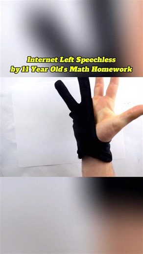 Internet Left Speechless by 11 Year Olds Math Homework | Math