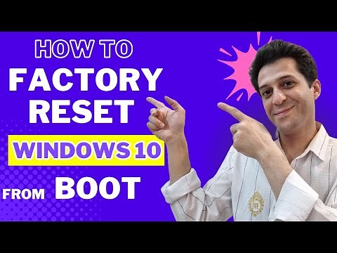 How to Factory Reset Windows 10 From Boot