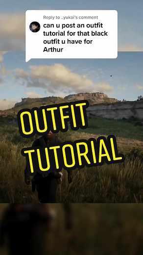 How to Create Arthur Morgan's Black Outfit in RDR2