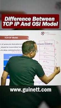 TCP/IP vs OSI Model | Key Differences Explained | CCNA Concept