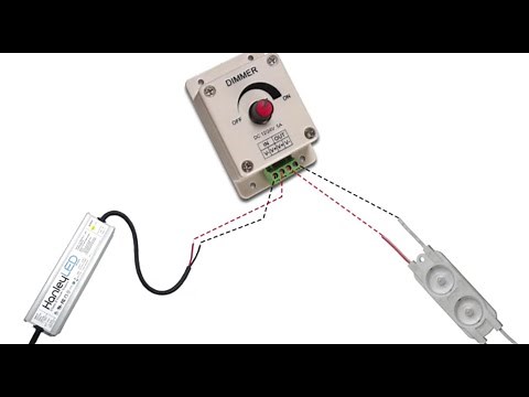 LED Dimmer Installation