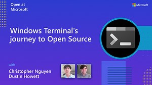Windows Terminal's journey to Open Source
