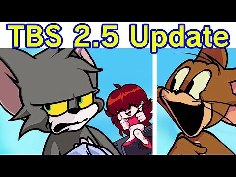 Friday Night Funkin' VS Jerry FULL WEEK, Tom's Basement Show 2.5 (FNF Mod) (Tom & Jerry Creepypasta)