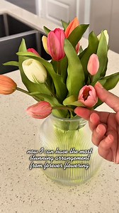 1.3K views |  Incredibly realistic tulips but they're actually...