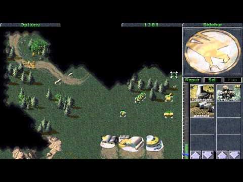 Command and Conquer 1 Gameplay First Mission GDI