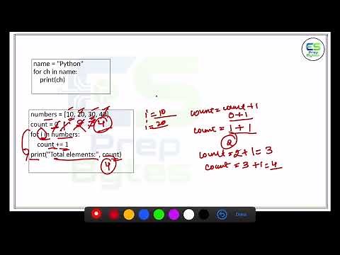 Flow of control| loops (for, while) | 083 Computer Science| class 11th