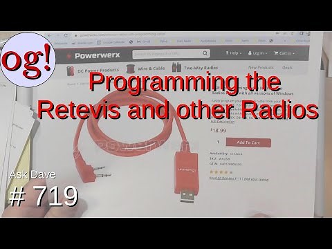 Programming the Retevis and other Radios (#719)