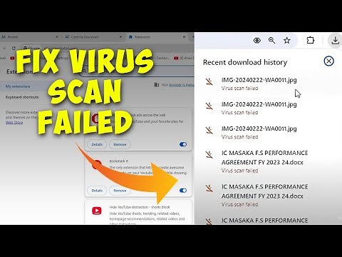 How to Solve Google Chrome Virus Scan Failed Error When Downloading Files