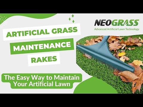 Artificial Grass Maintenance Rake - The Easy Way to Maintain Your Artificial Lawn