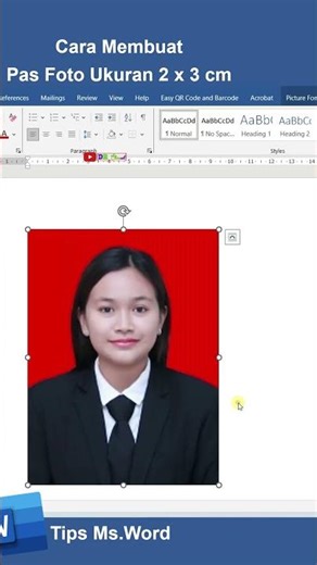 How to Print 2x3 Size Passport Photos in Microsoft Word #wordtips #microsoft #shorts #youtubeshorts