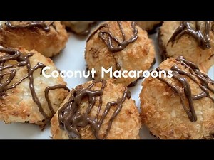 EASY COCONUT MACAROONS RECIPE