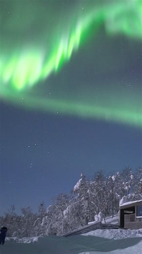 BIG aurora filling the sky | Aurora Borealis Observatory