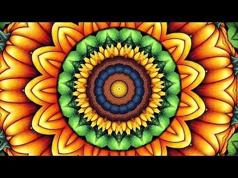 Animated Mandala Meditation for Peace and Balance