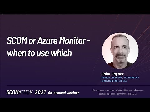 SCOM or Azure Monitor – when to use which by John Joyner