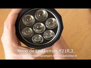 Led Lenser X21R.2 led zaklamp review - ledscherp.nl [NL/BE]
