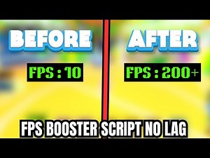 [NO KEY] 💥 Roblox Anti Lag Script || FPS Booster 200++ NO LAG Universal Script | Potato Graphics