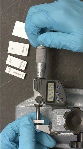 Mastering Gage Block Calibration | 7 of 15 #shorts