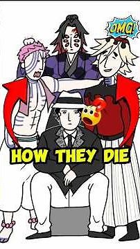 Upper moons death -999 #demonslayer #animeshorts #anime