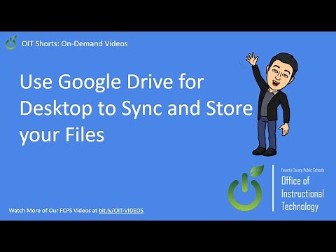 Use Google Drive for Desktop to Sync and Store your Files