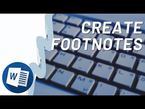 How to Insert and Create Footnotes in Microsoft Word