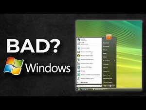 I TRIED windows VISTA in 2025 - Really that BAD?