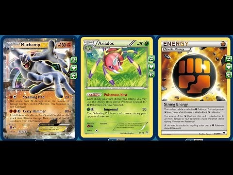 (XY Standard) Machamp Ex Ariados Deck, One Shot KO Combos