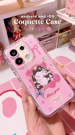 Phone case reco for android and ios devices! 🧸💌🎀 #phonecase #androidphonecase #iphonecase #kawaiiaesthetic #coquettephonecase #fypp #foryou