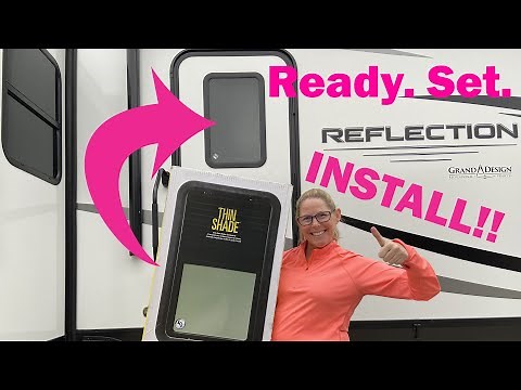 Lippert Components | LCI Thin Shade Install | RV Life | Hitch Roll Relax