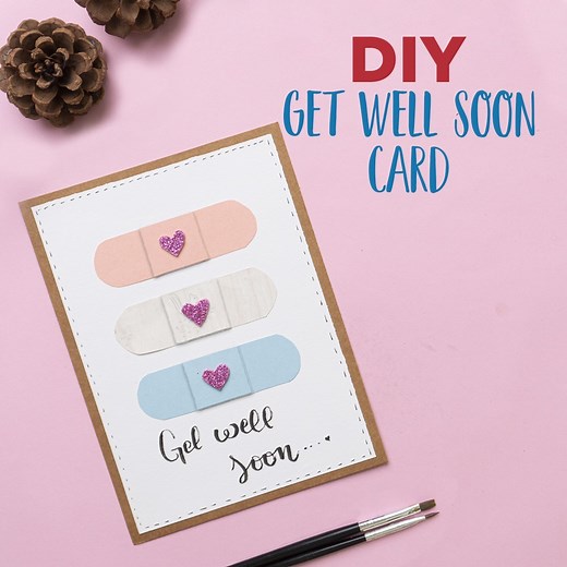 3.7K views · 70 reactions | DIY Get Well Soon Card | Simple Card...