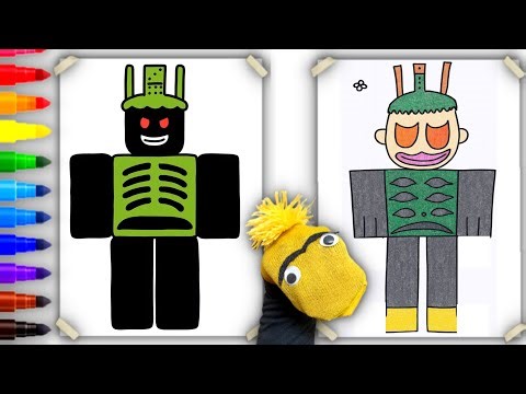 How to Draw 1x1x1x1 from Steal a Brainrot – Comparison of My Painting and Mochul