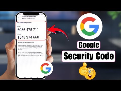 How to Get Google Account Security Code
