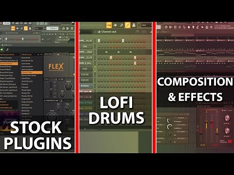 Step By Step: How To Make Lo-fi Hip-Hop With Stock Plugins - FL Studio 20 Tutorial