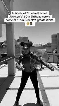 In honor of “The Real Janet Jackson’s” 60th Birthday here’s some of Temu Janet’s greatest hits! 😳🤣