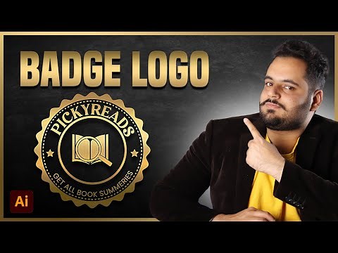 How to Create Badge Logo Design in Adobe Illustrator [Easy Tutorial]