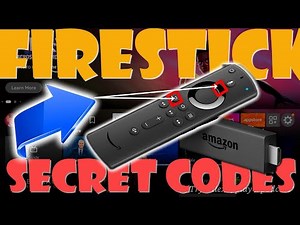 Firestick Secret Remote Codes 2023