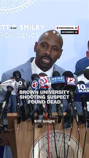 The suspect in Brown University’s deadly shooting has been found dead after a five-day manhunt, law enforcement officials say. The shooting left two students dead and nine others injured. Police were seen in Salem, New Hampshire, where an abandoned car believed to be linked to the suspect was discovered.