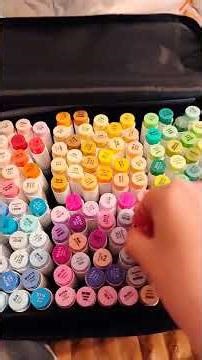 blending with ohuhu markers #blendingtechniques #art #markers