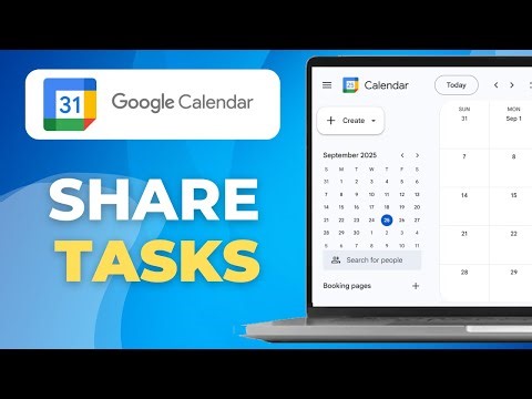 How To Share Tasks In Google Calendar | Step-bystep