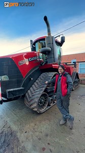 Here is a video with Rick saying goodbye to an old faithful Case 620 Quadtrac while welcoming in a brand new Case IH 500 Quadtrac at Barton and Co where he works. I think he seems pretty pleased about it :) The new quadtrac is supplied by Farmstar Ltd. :) #Quadtrac #FarmingVideo #ProHorizon #UKFarming | Pro Horizon Farming Content