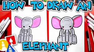 How To Draw An Elephant - Art For Kids Hub -