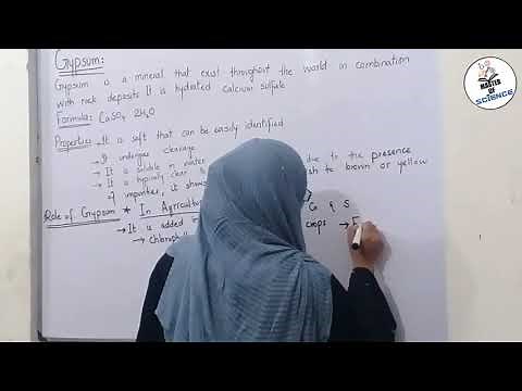 introduction and properties of gypsum