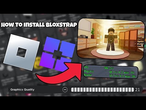 How to install Roblox Bloxstrap (FPS Unlocker Old Roblox Customization and more!)