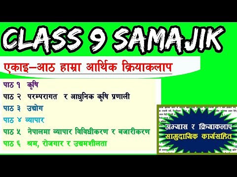 Class 9 Samajik Unit 8|| Class 9 Samajik Guide