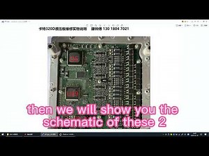 caterpillar 320D machine ECM mcus.