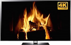 Download a 4K Fireplace Video to use as a TV Screensaver