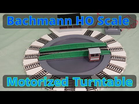 Bachmann HO Scale Motorized Turntable