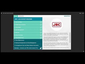 𝗝𝗥𝗖 𝟵𝟬𝟭𝗯 𝟳𝟬𝟭𝗕 TRAINING PORTAL MYNTRA Ecdis Exam