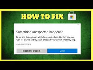 Fix Microsoft Store Error Code 0x80070424 on Windows 11/10 | Quick & Proven Solutions!
